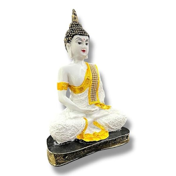 Buddha Statue for Home Decor, Buddha murti for Home and decoraton, Buddha Statue for Home vastu, Meditating Buddha murti - Image 3