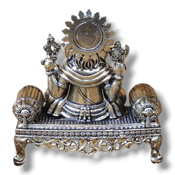 Laxmi Handicraft Ganesha Idol, Statue, Murti, Brass Idol Statue for Pooja Home Décor Gifts, Ganesh Diwali Decoration Items Pack of One - Image 6